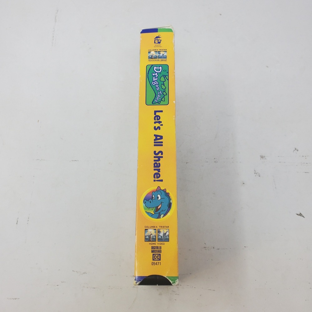 Dragon Tales Let's All Share! VHS Columbia TriStar Home Video NTSC 2000 - Picture 4 of 6